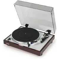 Thorens TD 403 DD platenspeler walnoot