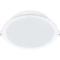 Philips Inbouwspots Meson, 5,5 W, 90 mm, Inbouwspot, 1 lamp, LED, 4000 K, 220-240 V, Wit