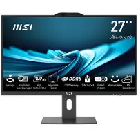MSI Pro AP272P Intel Core i7 68.6 cm (27") 1920 x 1080 pixels All-in-One PC 16 GB DDR5-SDRAM 1 TB SSD Windows 11 Pro Wi-Fi 6 (802.11ax) Black