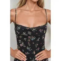 Hiccups for Kids Geprinte Bodycon Maxi Jurk