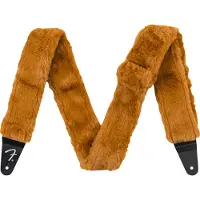 Fender Poodle Plush, Gitaaraccessoires, Rustkleurige Gitaarband