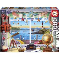 Educa - Leven In De Haven - Puzzel - 1000 stukjes - Sinterklaas Cadeautjes