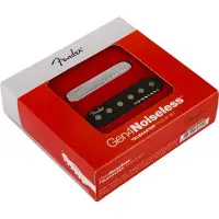 Fender Gen 4 Noiseless Telecaster Black-Chrome Pickup voor gitaar