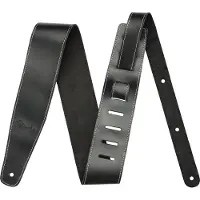 Fender BROKEN-IN LEATHER STRAP BLACK 2.5"