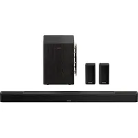 Ultimea Skywave Series - 5.1.4 Systeem met 8" Subwoofer en 2 Surroundluidsprekers, Dolby Atmos Soundbar Zwart