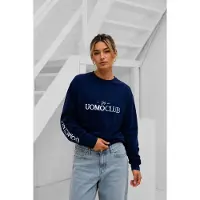 24 uomo Icon Longsleeve Shirt Dames Donkerblauw | Maat:XXXL