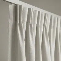 Fresh & Co Gordijnen met Linnen Look - Haken - Off White 300 x 250