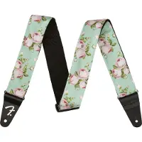 Fender FLORAL STRAP SURF GREEN 2"