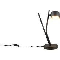Trio Select Tafellamp Coda Zwart/Goud