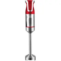 Royalty Line ESTM800 Staafmixer - Krachtig Motor - 800 W - RVS - Blender - Handmixer - Met 20 Snelheidsinstellingen en Turbo Functie - Rood