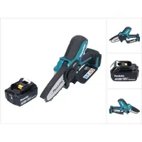 Makita DUC 101 F1 accu takzaag 18 V 10 cm borstelloos + 1x accu 3,0 Ah - zonder oplader