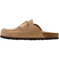 The Divine Factory Noga Gassirette leren mocassin-pantoffels met studs