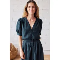 TWOTHIRDS Acuña Skirt Deep Sea Maat: XS | Mini Rokken Outlet | Dames | Blauw