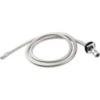 Sapho Montageset voor handdouche aan badrand inclusief slang F1/2"-M3/8", vierkant, chroom