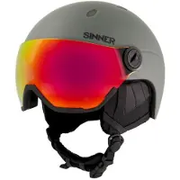 Sinner Titan visor ski helm heren -