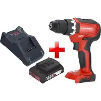 Rothenberger RO DD55 accuboormachine 18 V 55 Nm Brushless AMPShare + 1x accu 2,0 Ah + oplader