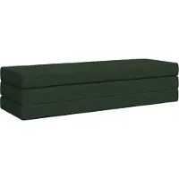 vidaXL Vouwbare Sofa Bed 180 x 67 x 45 cm Donkergroen