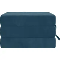 vidaXL Vouwbare Sofa Bed 90 x 63 x 45 cm Blauw