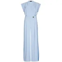 Caroline Biss Dames Jumpsuits 1505 - Lichtblauw - Maat 38