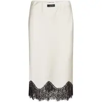 Haute L'Amitié Dames Rokken Naomi Lingerie Pencil Skirt - Creme - Maat L