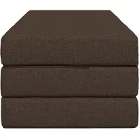 vidaXL Vouwbare Sofa Bed 120 x 67 x 45 cm Taupe
