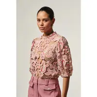 Aaiko Dames Tops & T-shirts Shaila Pes 526 - Roze - Maat XS