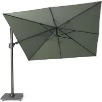 Platinum sun & shade Zweefparasol Challenger Groen 50+UV 300 X 300 Cm
