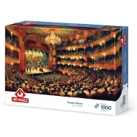 Art puzzle In the Theater Puzzel (1000 stukjes)