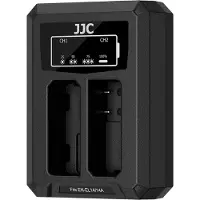 JJC DCH-EL14TC USB-C Dual Battery Charger (voor Nikon EN-EL14/EN-EL14A)