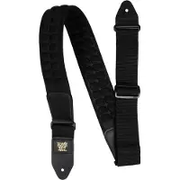 Ernie Ball Cloud Comfort Guitar/Bass Strap Black Gitaarriem