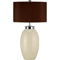 Elstead Lighting LED Tafellamp Victor | 1X E27 Max 60W | Cream