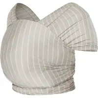 Ergobaby Stretchomslag - Aura Wrap Gebreid - Grey Strepen - - OneSize - Draagdoeken