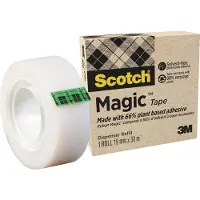 Scotch Plakband Magic 810 Transparant 19 mm (B) x 30 m (L) Natuurlijke vezels