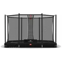 Berg Ultim Favorit InGround 330 Black + Safety Net Comfort 220.00 cm
