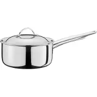 Spring Cristal lage steelpan met deksel, Ø 16cm