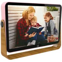 Kodak RWF-108V 10" – Wi-Fi digitale fotolijst, 10" IPS-touchscreen 1280×800, 32 GB opslag, Wi-Fi 6 dual-band, 4000 mAh batterij, app-bediening, multimedia-speler – Roze