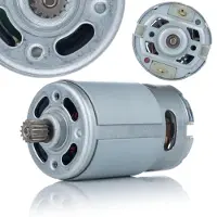Rosfix Motor RD21-A Borstelmotor - Hoge Prestaties - 21V, 28000 Rpm, 75x37 Mm - Tandwiel Ø8,2 Mm