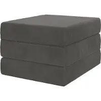 vidaXL Vouwbare Sofa Bed 75 x 67 x 45 cm Donkergrijs
