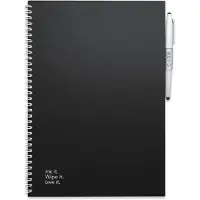 MOYU Uitwisbaar notitieboek - Hardcover A4 - Pitch Black - Pitch Black A4