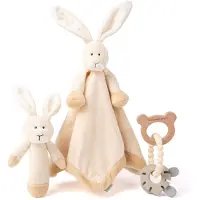 Teddykompaniet - Diinglisar Gift Box Bunny - Dusty Creme