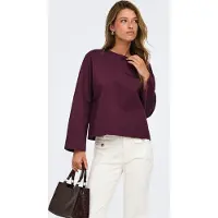 ONLY Shirt 'ONLFREJA' aubergine