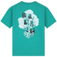 Ballin T-shirt met backprint groen Jongens Katoen Ronde hals Backprint - maat 152