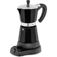 Cilio elektrische espressokoker CLASSICO 6T, zwart, artikelnummer 273861, EAN 4017166273861