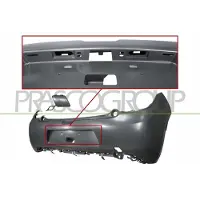 PRASCO CI3251061 Achterbumper