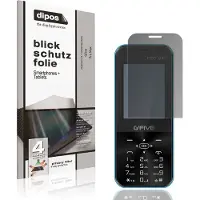 Dipos – Matte Privacy Screenprotector geschikt voor GFive Pro Max | Anti-Spy Beschermfolie