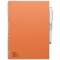 MOYU Sunset Orange Erasable Notebook | MOYU Solid Elegance A5 / Premium