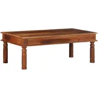 vidaXL Salontafel 110x60x40 cm massief acaciahout