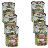 Stuzzy 6x Hondenvoer MonoProtein Zwijn 400 gr
