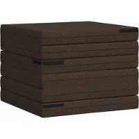 vidaXL Vouwbare Sofa Bed 140 x 67 x 15 cm Taupe