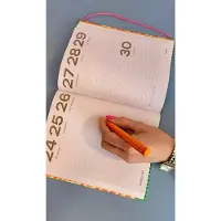 Pimpelmees Pepa Lani A5 Schoolagenda 2026-2027 Tiger Dots